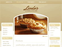 Tablet Screenshot of leodas.com